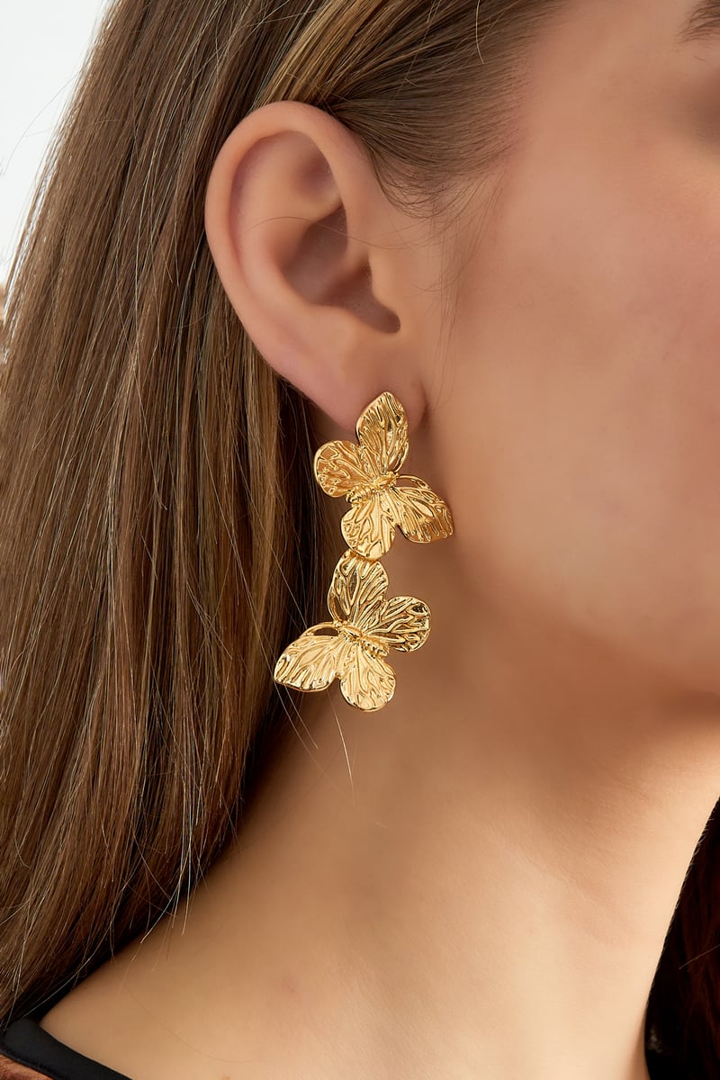 delicate wings earrings