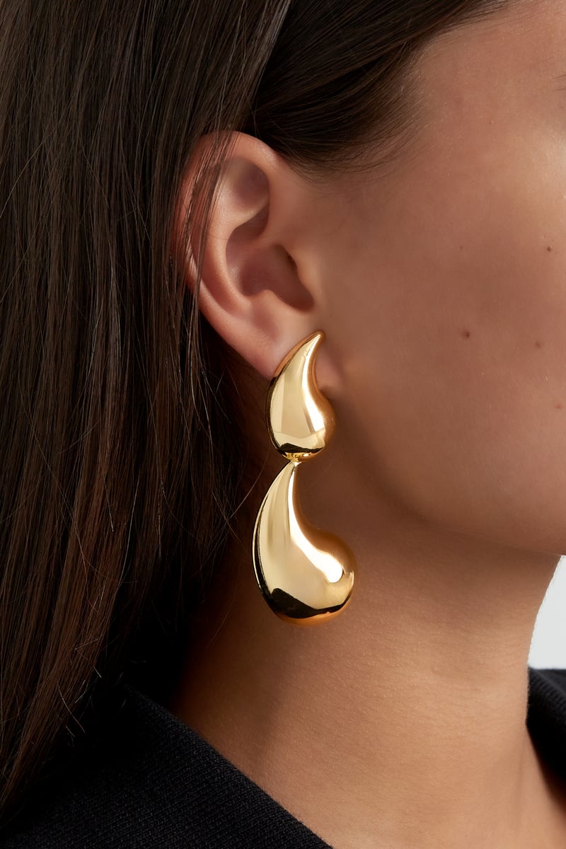 double drop earrings