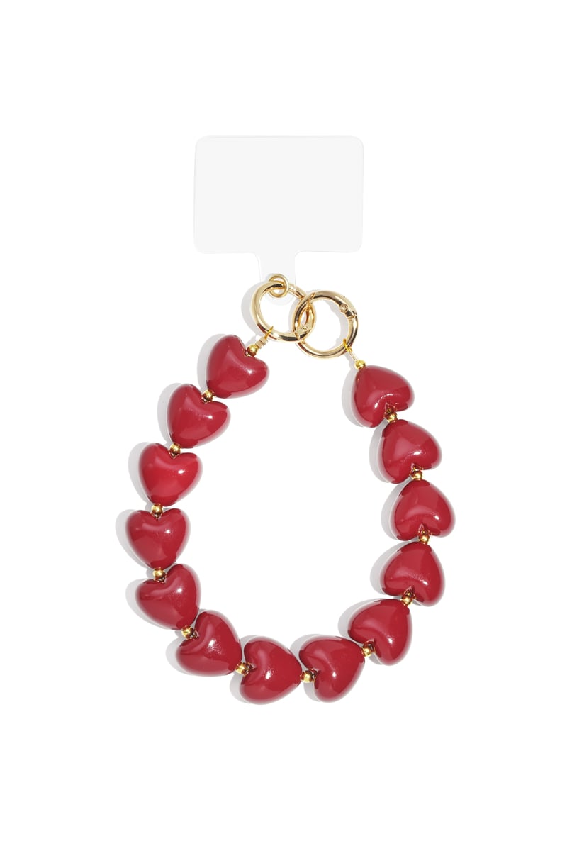 Classy hartvormig telefoonkoord