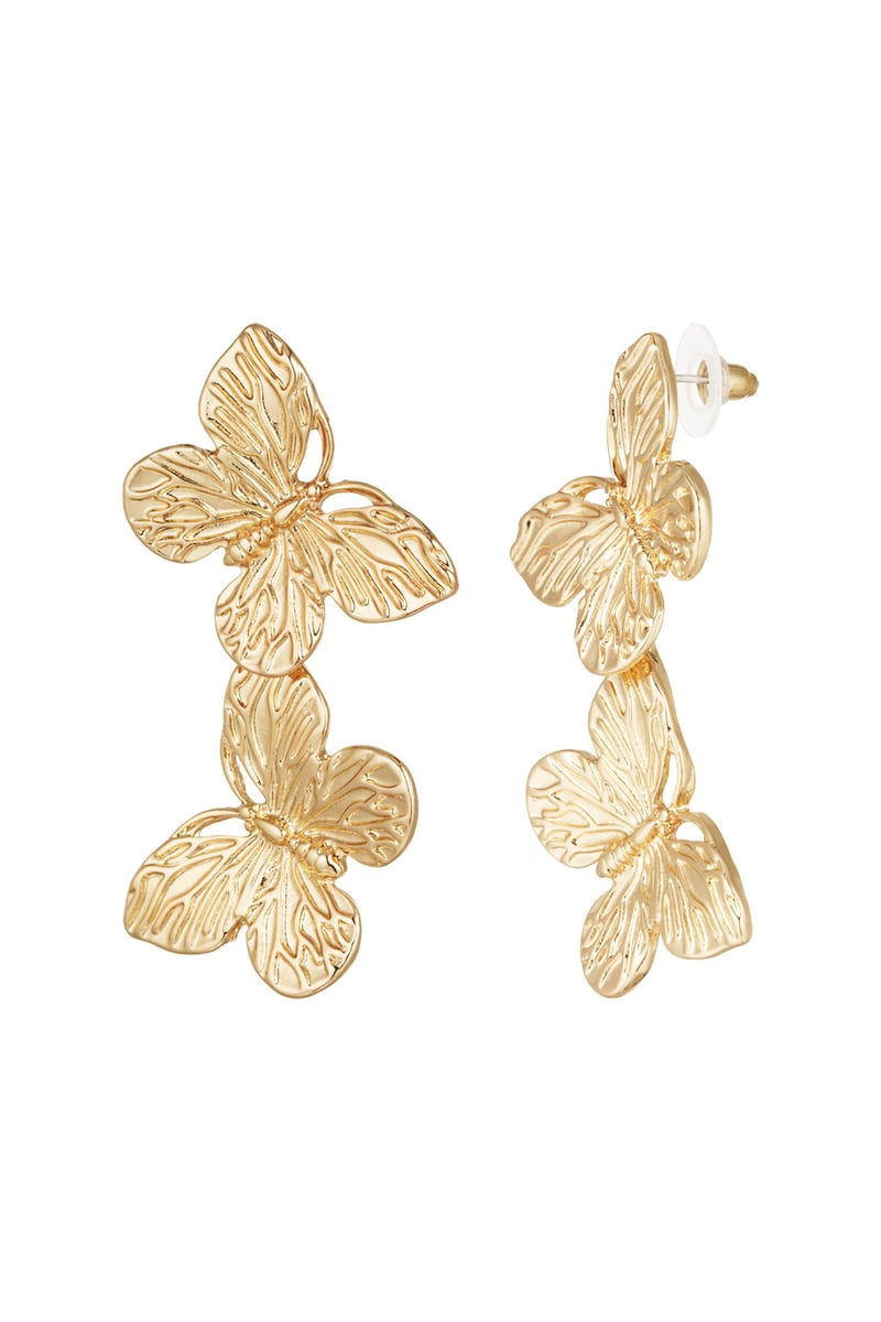 delicate wings earrings
