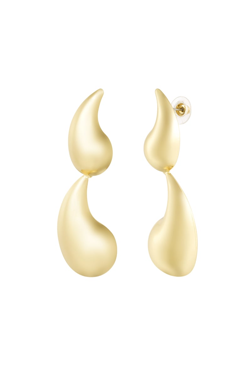 double drop earrings