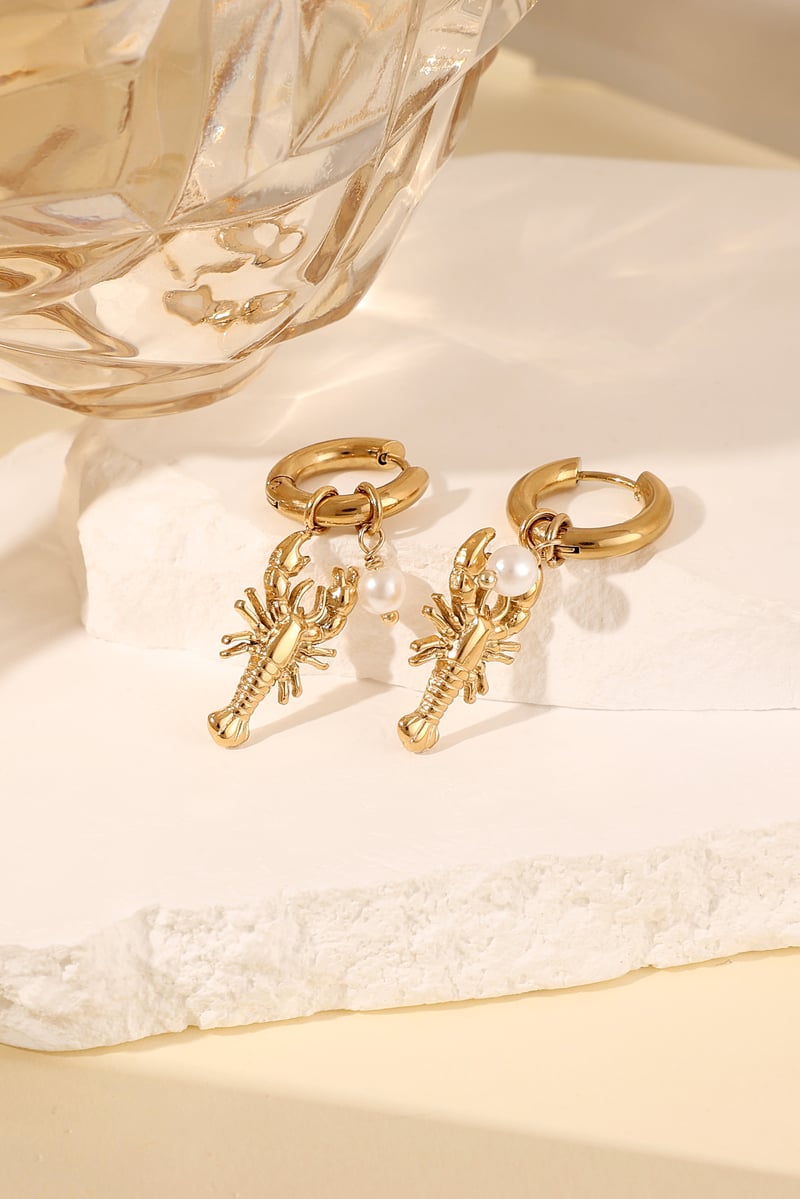 lobster earrings