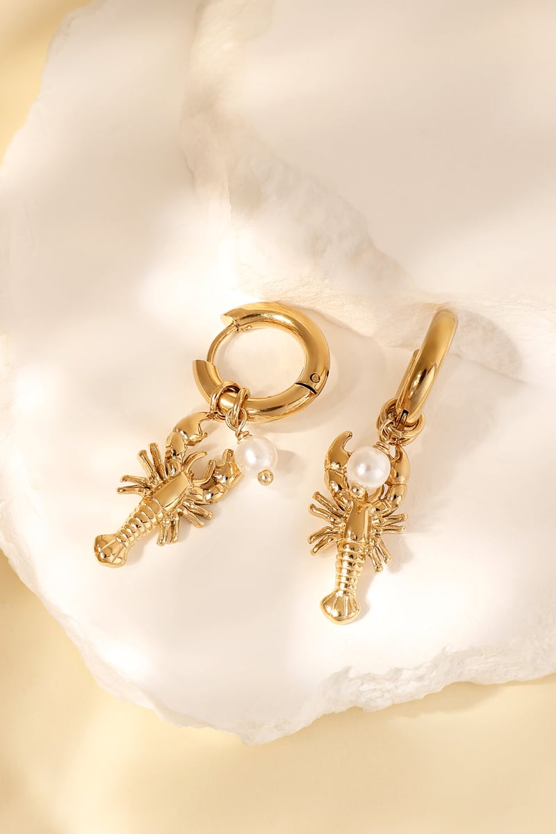 lobster earrings